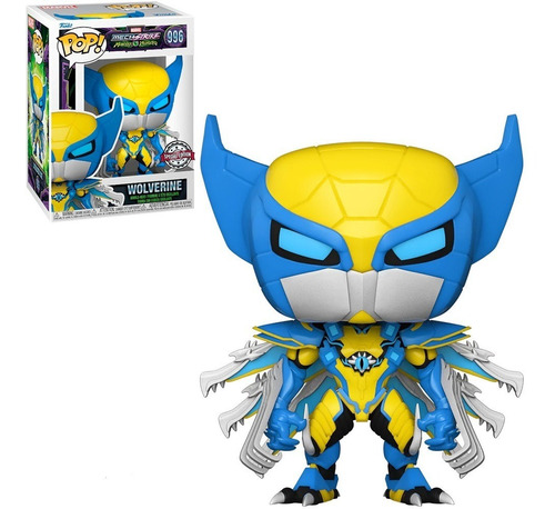 Funko Pop Marvel Mech Strike Monster Hunters Wolverine Exclu