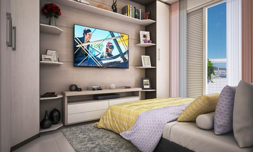 Imagem 4 de 12 de Apartamento, 2 Dorms Com 75.69 M² - Caiçara - Praia Grande - Ref.: Ra135 - Ra135