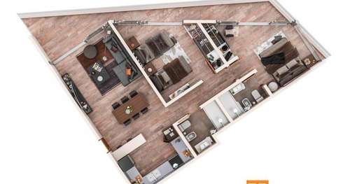 Departamento Venta En Pozo De 1 Dormitorio 45 Mts2