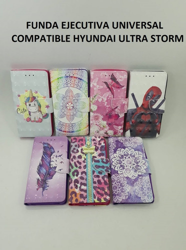 Funda Ejecutiva (generica) Diseño Hyundai Ultra Storm + 1 Vi