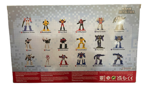 Transformers Nano Metalfigs Autobots Vs Decepticons (Usado)