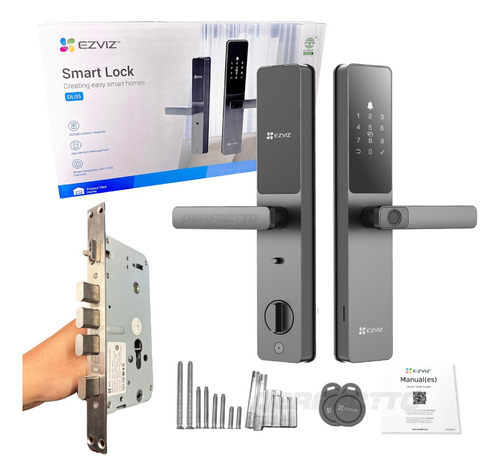 Cerradura Inteligente Ezviz Dl05 Exterior - Huellas Tarjeta
