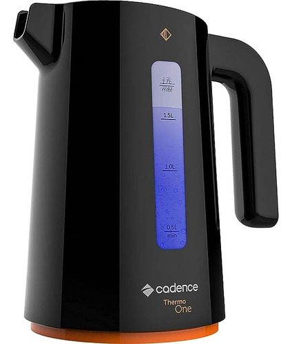 Chaleira Eletrica Cadence Preto 1.7l Cel388 127v/110v