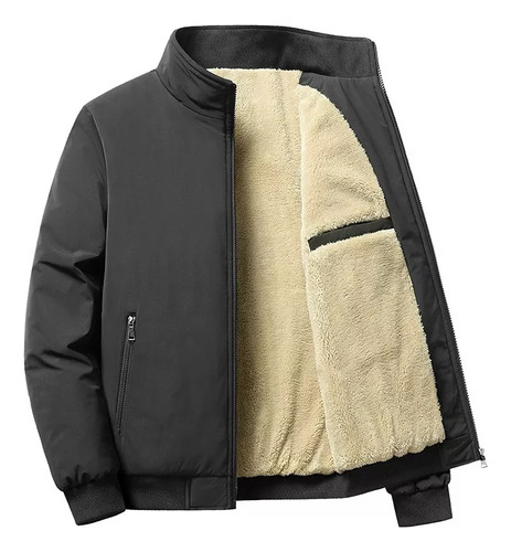 Chaqueta Acolchada Y Engrosada Para Hombre, Chaqueta Casual