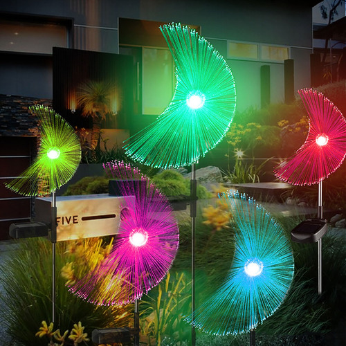 Luces Led Led En Forma De Medusa Para Exteriores, Jardín Y B