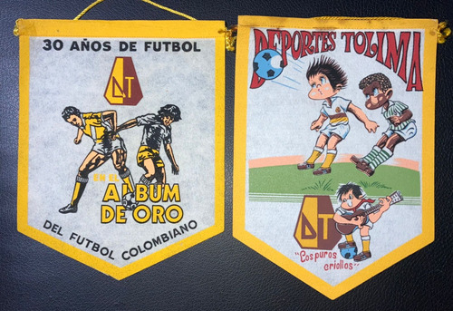Banderines Deportes Tolima Años 70