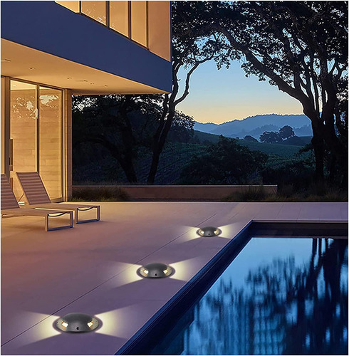 Lampara Led Piso Jardin Decoración Iluminacion 5w Blanca