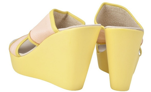 Zuecos Sandalias De Mujer De Cuero Reggae - Ferraro -