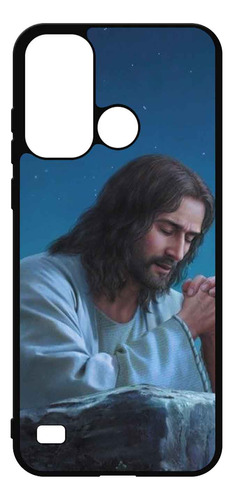 Funda Protector Case Para Zte A53 Plus Jesus Dios