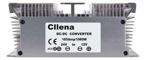 Convertidor Reductor Cllena Dc 24 V A 12 V, 165 A, 1980 W