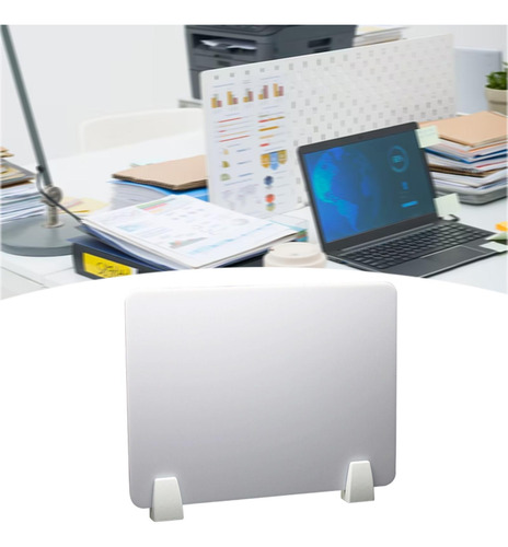 Painel De Privacidade Para Mesa, Divisória Portátil Branco