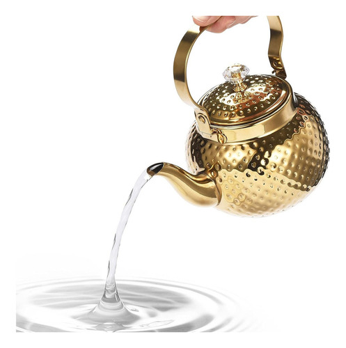 Tetera De Acero Inoxidable Con Infusor De 1,2 L, Tetera Con