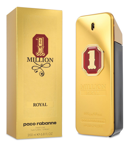 Perfume Rabanne One Million Royal Hombre 200 Ml Edp Original