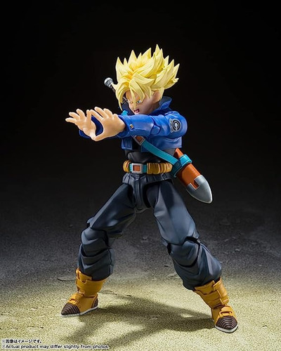 Drago Ball S.h. Figuarts Super Saiyan Trunks Future Bandai (Usado)