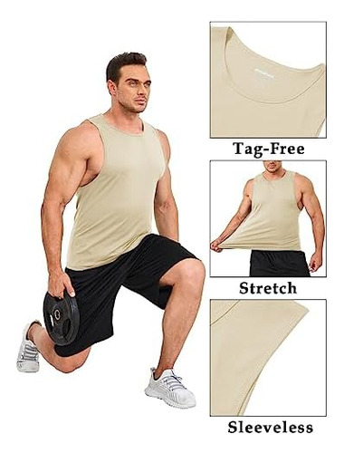 Magcomsen Playeras Sin Mangas Para Hombre Camisa Musculosa