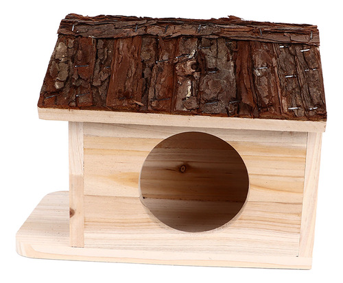 Casa Escondite De Madera Para Hámster Hecha A Mano, De Gran