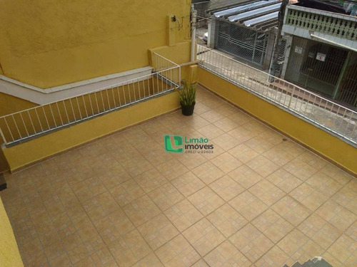 Sobrado Com 3 Dormitórios À Venda, 192 M² Por R$ 530.000,00 - Lauzane Paulista - São Paulo/sp - So0462