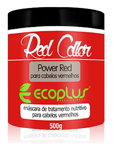 Máscara Ecoplus Matizadora Red 500g