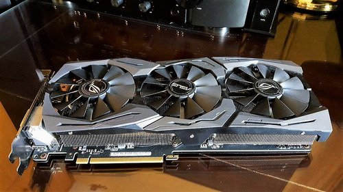 Placa De Vídeo Gtx 1070 Asus Rog Strix 8gb