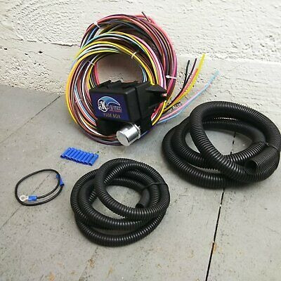 1982 - 1995 Jeep Ultra Pro Wire Harness System 12 Fuse W Tpd