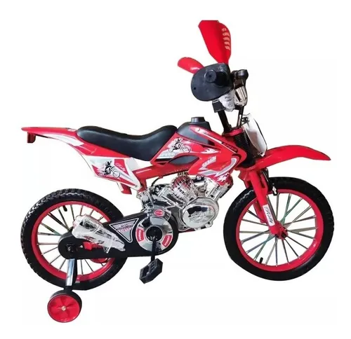 Bicicleta estilo moto para niños sale