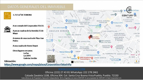 Venta De Terreno En Boulevard Norte Col. Las Hadas Zona Plaza San Pedro