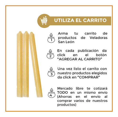 Vela Larga De Cera De Abeja ( Lápiz ) Miel 20 Pzs Decoración Miel Velas Largas 20 Pz Lápiz Cera De Abeja Miel