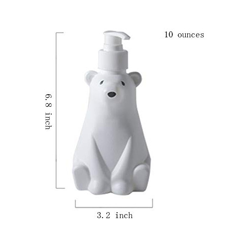 Dispensador De Jabón Y Loción Gaolinci Con Forma De Oso Pola