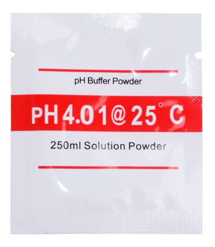 Buffer Ph Sobre 4,01 Calibracion Phmetro Solución Para 250ml