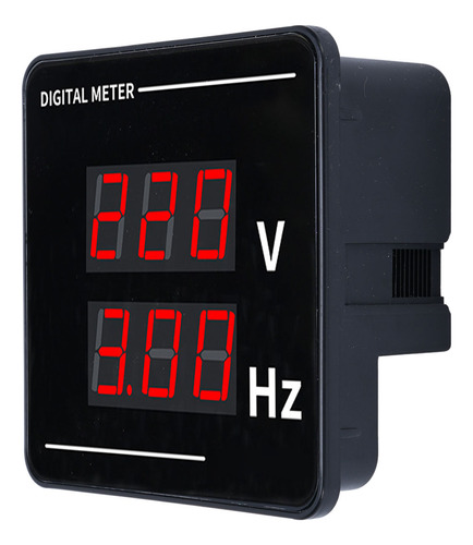 Medidor De Frequência De Voltímetro Com Display Digital Ac,