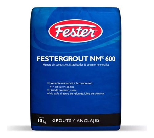 Festergrout Nm 800 Saco 30 Kg
