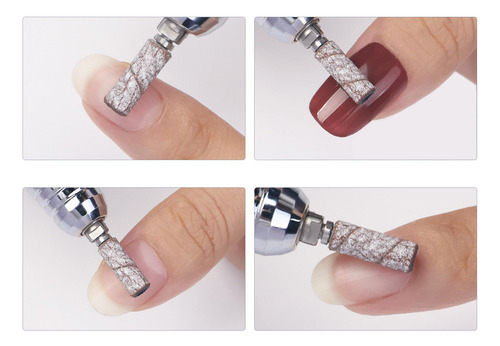 Bandas De Lijado De Uñas De Juego De Taladros Para Uñas