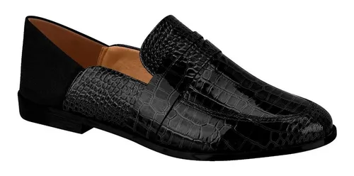 Mocassim vizzano verniz preto 2025