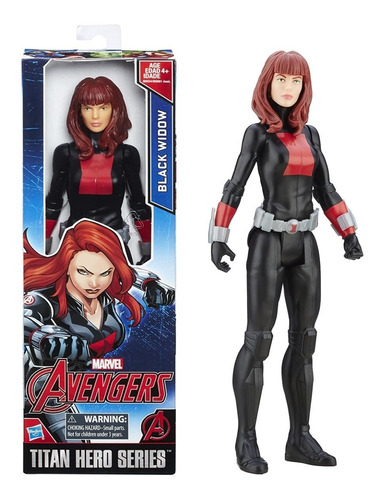 Black Widow Figura Marvel The Avengers Titan Hero Series