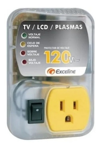 Protector Tv Plasma, Smartv, Lcd Gsm-ep120 110vac Exceline
