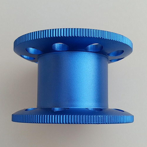 3x Carrete De Aleación De Aluminio Portátil Rueda Del
