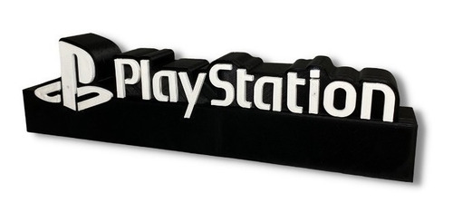 Letrero 3d Playstation 30 X 8 X 4 Cm