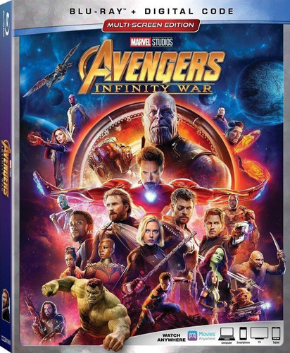 Avengers Infinity War En Blu-ray Original