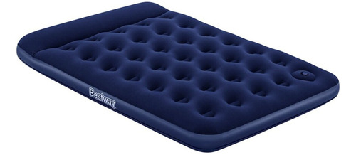 Colchon Inflable 2 Plzas Almohada E Inflador Bestway Camping