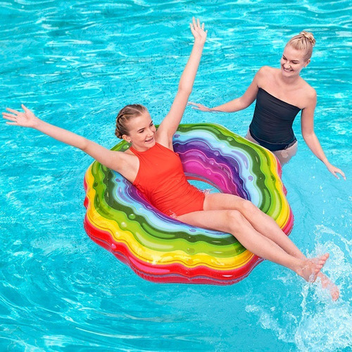 Aro Inflable Arcoiris Bestway Modelo 36163