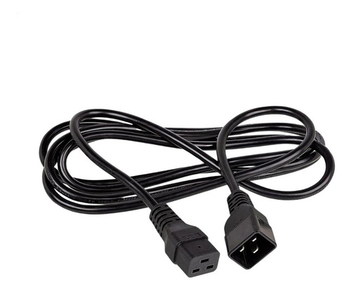 Kit Com 10 Extensão De Cabo De Força Iec C20/c19 De 3 Metros