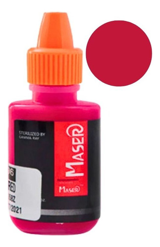 Pigmento Para Micropigmentación Maser 10ml Labios Rose Red