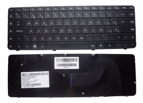 Teclado Hp Compaq Cq56 Cq62 G56 G62 Aeax6p00310 606685-071