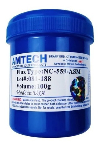 Fluxo Solda Amtech Nc-559-asm Reballing Bga / Com N. Fiscal