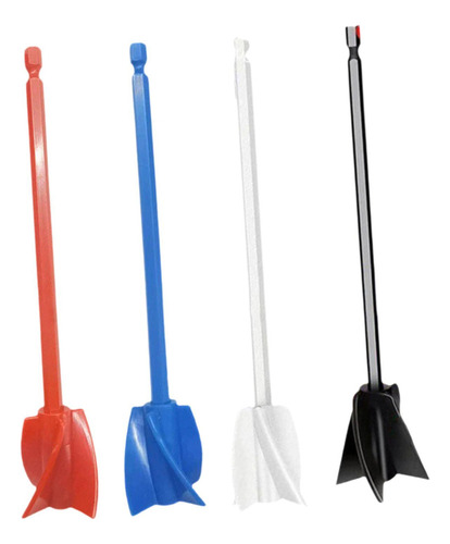 4 Piezas Paletas Mezcladoras, Agitadores De Pintura, Multi
