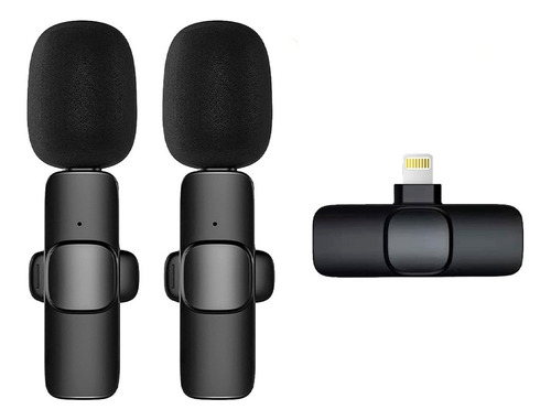 Micrófono Lavalier Solapero X2 Inalámbrico iPhone Android