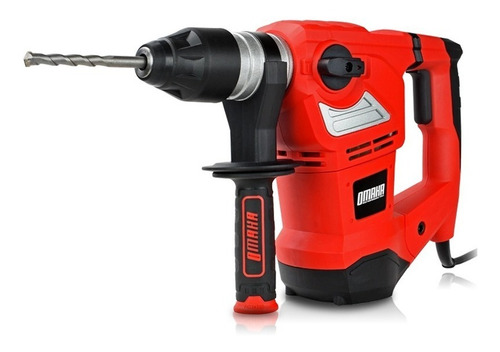 Imagen 8 de 10 de Rotomartillo electroneumático Omaha RM-36PLUS rojo frecuencia de 50Hz con 1800W de potencia 220V-230V