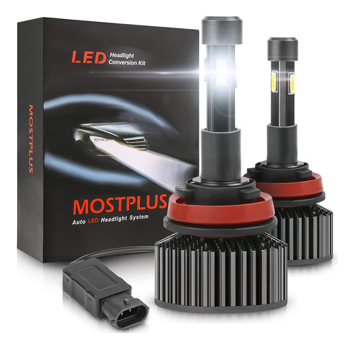 Mostplus Kit Conversion Faro Delantero Led 4 Lado H11 H8 H9