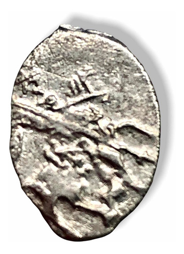 Moneda Plata Wire Money Rusia Imperial Peter The Great 1689 (Usado)