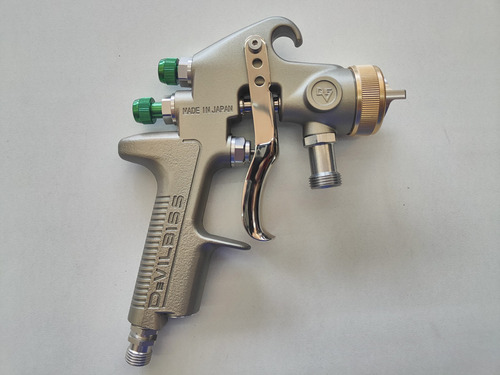 Pistola Devilbiss Jupiter Lvmp 1.1mm Para Tanque U Olla Dorado